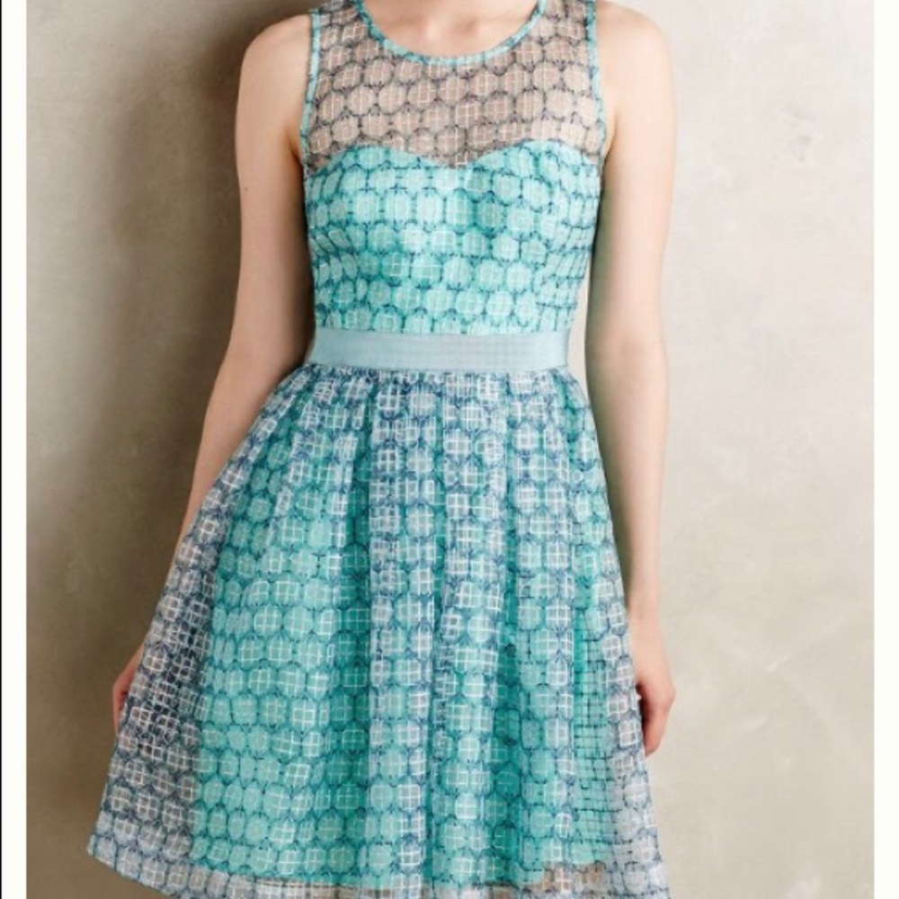 Chasia Organaza Mounlinette Soeurs Dress Size 14